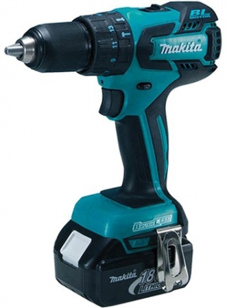 Аккумуляторная ударная дрель-шуруповерт Makita DHP 459 SHE