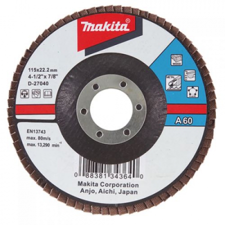 Диск лепестковый Makita D-27028