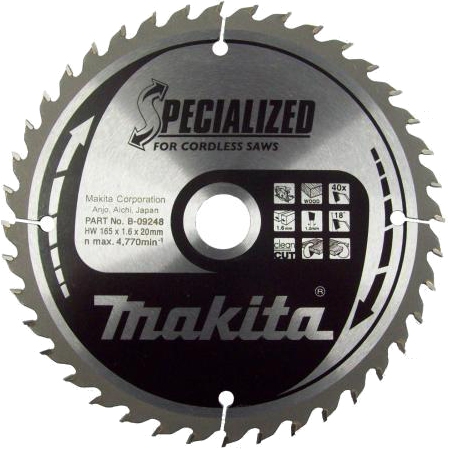 Диск пильный Makita B-31164