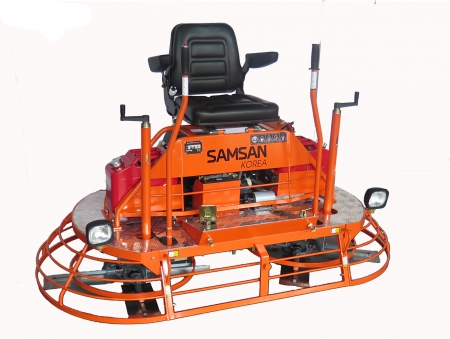 Двухроторная затирочная машина SAMSAN RPT 361 с комплектом транспортировочных колес