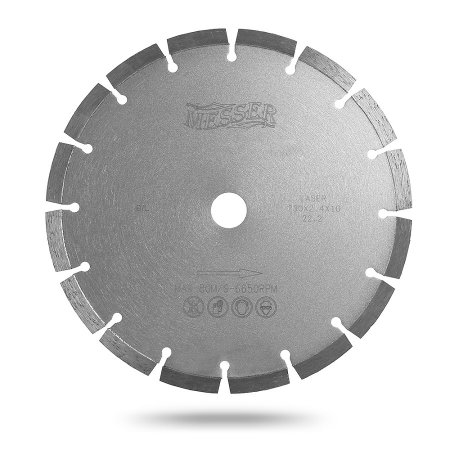 Диск алмазный сегментный MESSER B/L 115D-2.2T-10W-9S-22.2