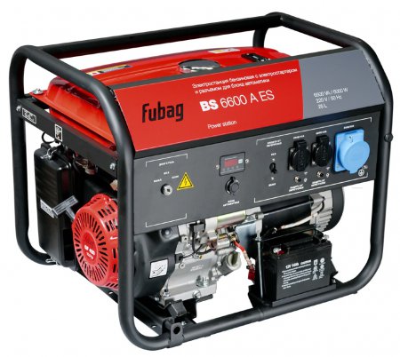 Электростанция бензиновая FUBAG BS 6600 A ES