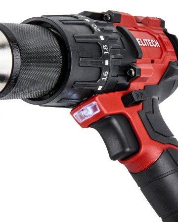 Аккумуляторная дрель ELITECH ДА21УБЛ2(E2201.048.02) + шнек для льда ELITECH 1820.117500 - Фото 11