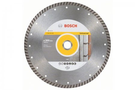 Алмазный диск BOSCH Stf UniversalT 300-25.4, 2.608.603.822