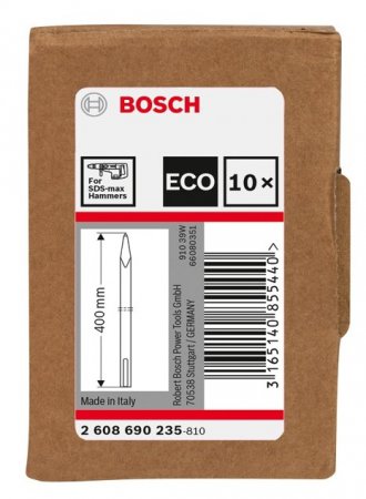 Зубило пиковое BOSCH ECO,2.608.690.235