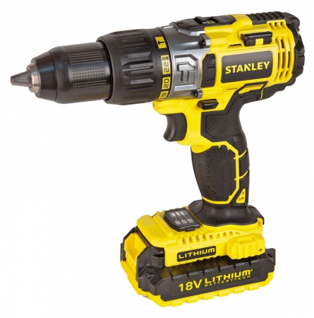 Дрель-шуруповерт STANLEY STDC 18 LHBK-RU