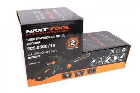 Электрическая пила цепная NEXTTOOL ECS-2500/16 - Фото 3