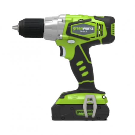 Дрель-шуруповерт аккумуляторная GreenWorks G24DDK2