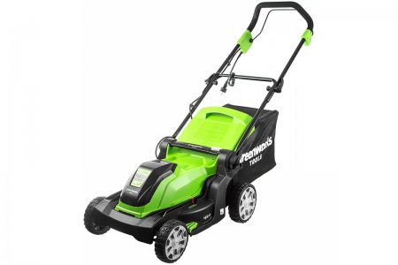 Газонокосилка электрическая GreenWorks GLM1241 - Фото 1