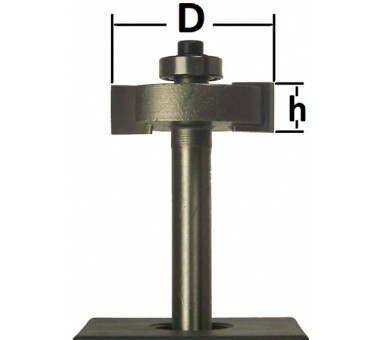 Фреза кромочная фальцевая GLOBUS 1023-h2-Z3