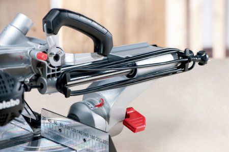 Пила торцовочная METABO KGS 216 M T04102 + линейка - Фото 4