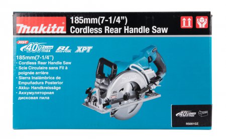 Пила дисковая аккумуляторная Makita RS001GZ - Фото 4