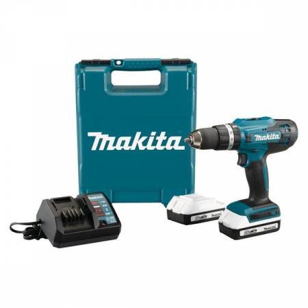 Аккумуляторная дрель ударная Makita HP488DWE - Фото 2