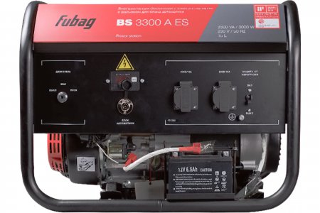 Электростанция бензиновая FUBAG BS 3300 A ES - Фото 1