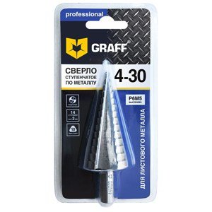 Сверло ступенчатое GRAFF 70430