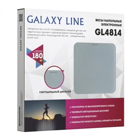 Весы напольные электронные Galaxy LINE GL 4814 (БЕЛЫЕ) - Фото 2