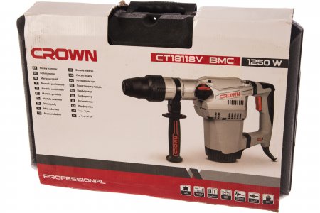 Перфоратор CROWN CT18118V BMC - Фото 3