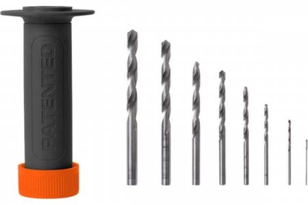 Ручка для дрели с пеналом для сверл и набором сверл 1-8 мм STURM HD-RS-69