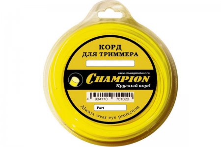 Корд триммерный CHAMPION Round 4.0мм* 95м C5063