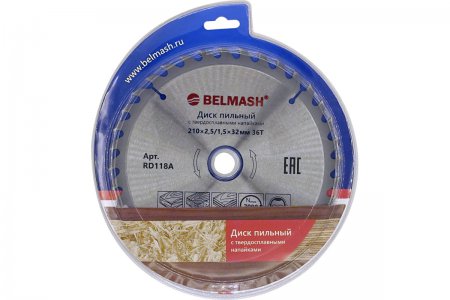 Диск пильный BELMASH RD118A