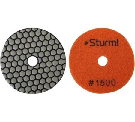Алмазный гибкий шлифовальный круг STURM 9012-D100-1500 - Фото 1