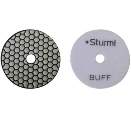 Алмазный гибкий шлифовальный круг STURM 9012-D100-BUFF