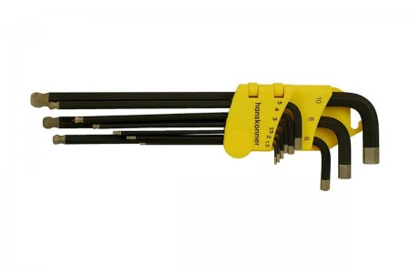 Набор ключей шестигранных Hanskonner HK1045-04-9-XL - Фото 3