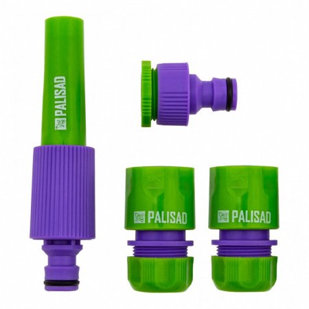 Набор для подключения шланга Palisad 65176 - Фото 3