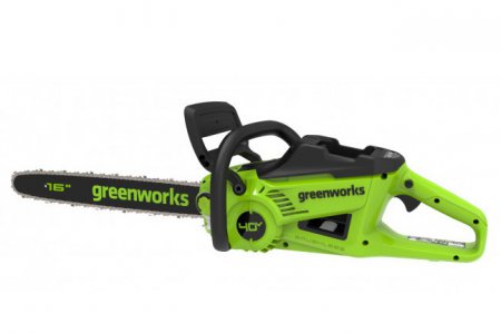 Цепная пила аккумуляторная GREENWORKS GD40CS20X 2008807 без АКБ и ЗУ - Фото 1