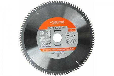 Пильный диск STURM 9020-255-30-96T - Фото 1