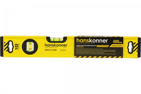 Уровень алюминивый Hanskonner HK2015-01-0400 - Фото 2