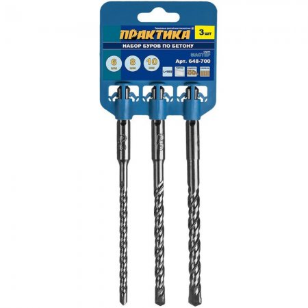 Набор буров ПРАКТИКА 648-700 Набор буров ПРАКТИКА 648-700