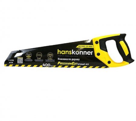 Ножовка по дереву Hanskonner HK1060-01-4011 - Фото 1