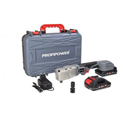 Аккумуляторный бесщеточный угловой гайковерт ProfiPower CNDTW-18B E0127 - Фото 6