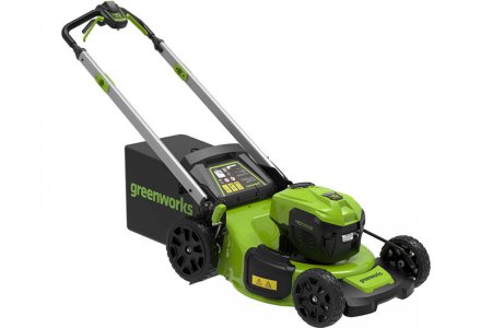 Аккумуляторная газонокосилка GREENWORKS GD40LM48SPК4 2517407UB - Фото 4