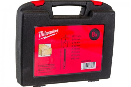Сверла перьевые Milwaukee 4932352504 - Фото 2