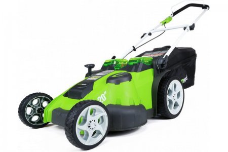 Аккумуляторная газонокосилка GREENWORKS G40LM49DB 2500207