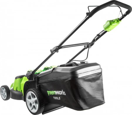 Аккумуляторная газонокосилка GREENWORKS G40LM49DBK4 2500207VB - Фото 2