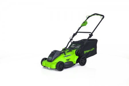 Аккумуляторная газонокосилка GREENWORKS GD40LM16X 2517907 без АКБ и ЗУ - Фото 2