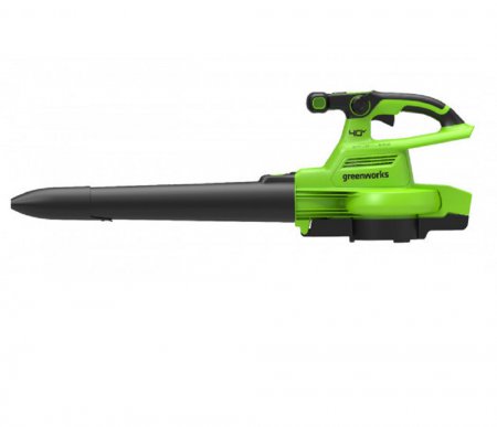 Аккумуляторный воздуходув-пылесос GREENWORKS GD40BVIIK4 2406907UB - Фото 4