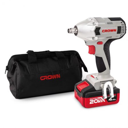 Аккумуляторный ударный гайковерт CROWN CT22015HX-4 TB - Фото 1
