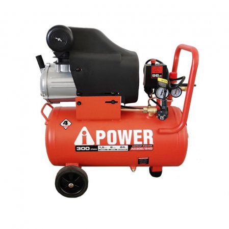 Компрессор поршневой масляный A-iPower AC300/24D 50103