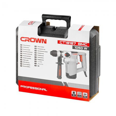 Перфоратор сетевой CROWN CT18187 BMC - Фото 2