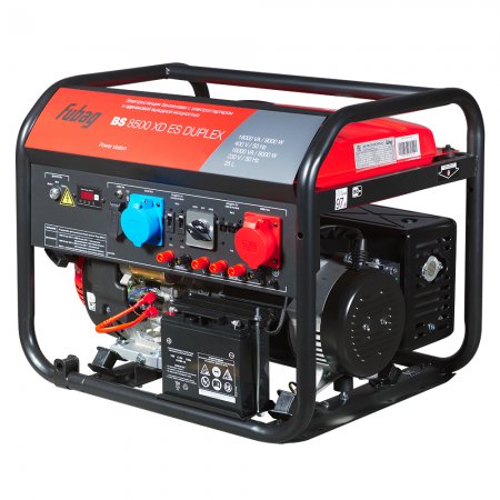 Бензиновый генератор FUBAG BS 8500 XD ES DUPLEX 641090 - Фото 5