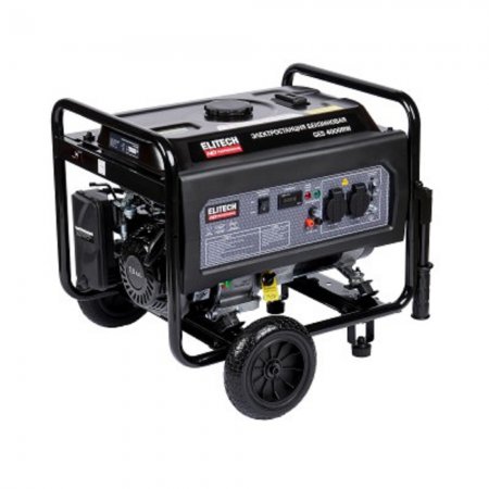 Генератор бензиновый ELITECH HD GES4000RW - Фото 1