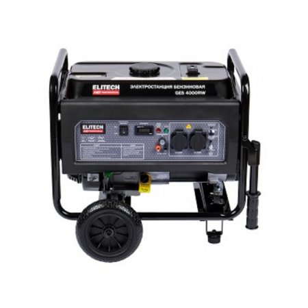 Генератор бензиновый ELITECH HD GES4000RW - Фото 6