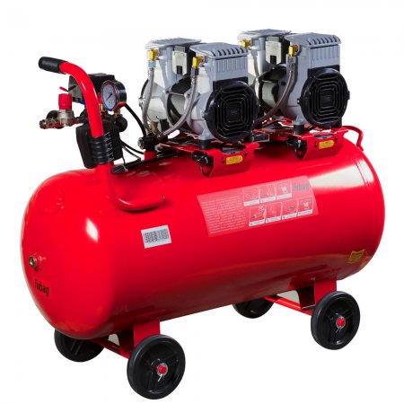 Компрессор безмасляный малошумный FUBAG OLS 500/100 CM2х2 646075 - Фото 5