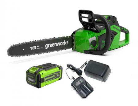Цепная пила аккумуляторная GREENWORKS GD40CS18 2005807UH