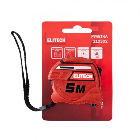 Рулетка ELITECH 310302 - Фото 2