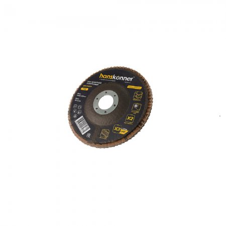 Круг зачистной лепестковый Hanskonner H9010-01-125x22-80ZTC - Фото 5